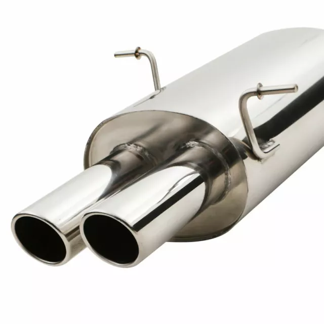 Rear Silencer Exhaust System Back Box For Bmw 3 Series E46 320 323 325 328 3