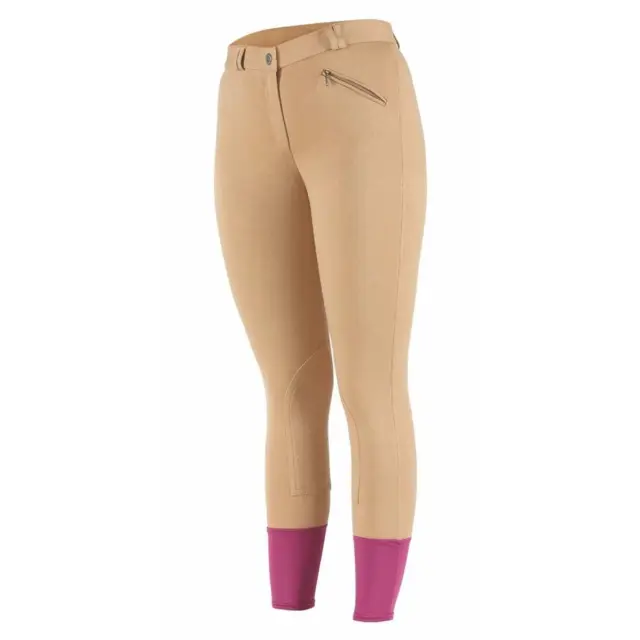 Shires Wessex Ladies Knitted Breeches - Beige