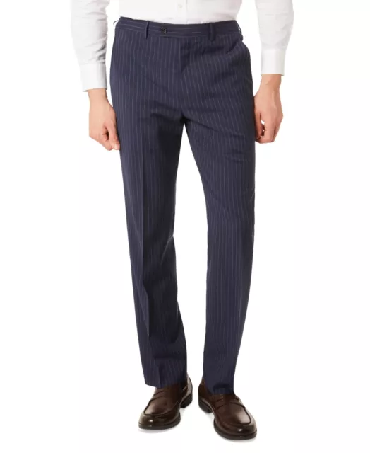 Lauren Ralph Lauren Men's Classic-Fit Stretch Suit Pants Navy 36 x 34