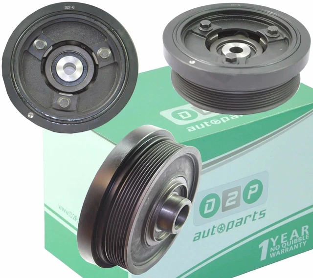 CRANKSHAFT PULLEY DAMPER For Land Rover Discovery 2 & Defender 2.5 Td5