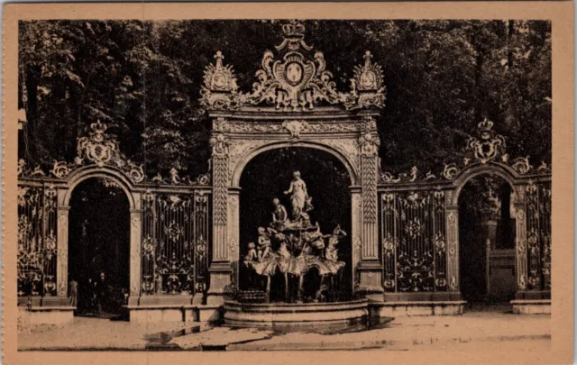 Nancy Place Stanislas Fontaine D' Amphitrite Vintage Postcard spc2