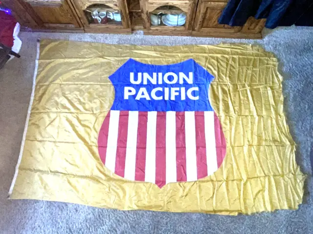 Union Pacific North Platte Superintendent's Office Flag 9' 2" x 5' 10"