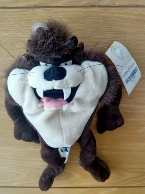 Warner Bros Taz Tasmanian Devil Looney Tunes Plush Toy Beanie With Tag