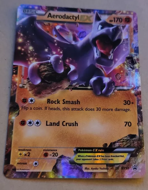  Pokemon - Mega-Aerodactyl-EX (XY98) - XY Black Star Promos -  Holo : Toys & Games