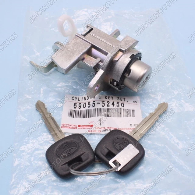 NEW GENUINE TOYOTA Liftgate Lock Cylinder & Key Set for 072011 YARIS
