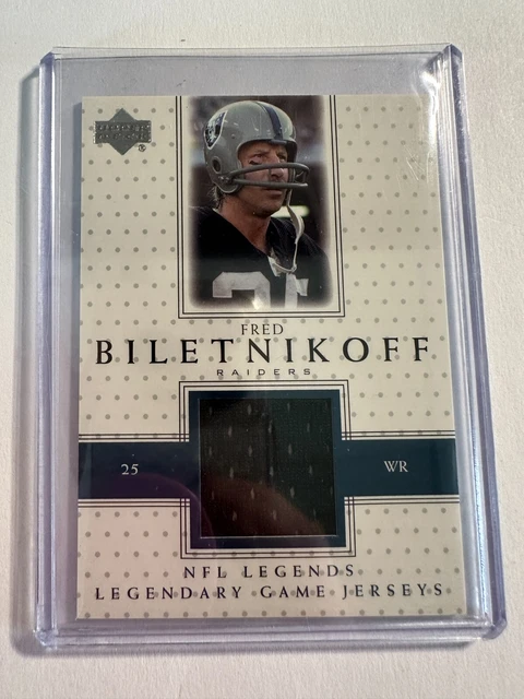 K83,747 - 2000 Upper Deck Legends Legendary Jerseys #LJFB Fred Biletnikoff