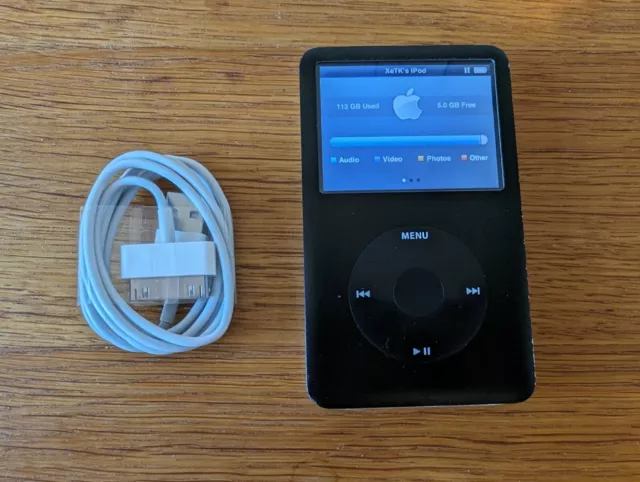 iPod Classic 6a Generazione ricondizionato 128 GB SSD, Batteria 3000mha