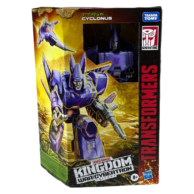 HASBRO TRANSFORMERS KINGDOM War For Cybertron WFCK9 CYCLONUS Action