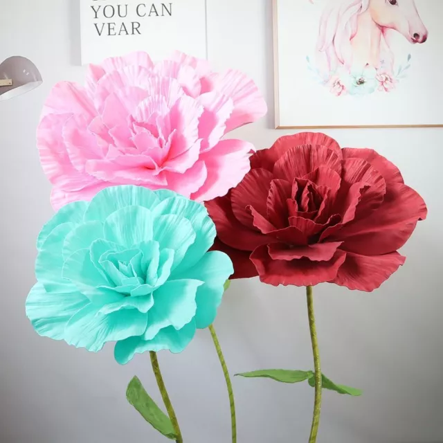 50cm PE Rose Foam Flower Wedding Road Guide Large Scene Flower