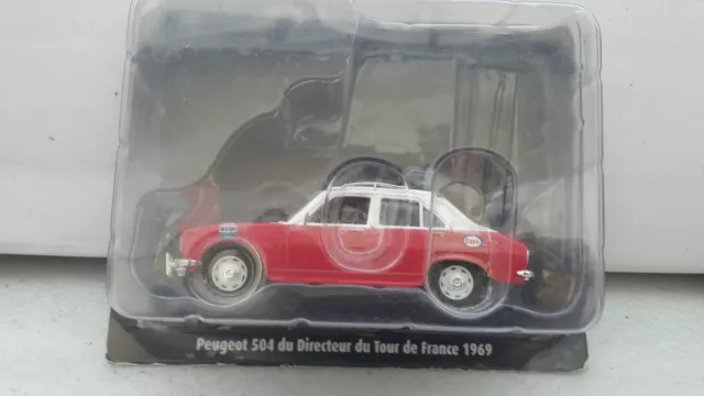 Norev Pour Presse Peugeot 504 Tour De France 1969 Neuf + Blister Serti