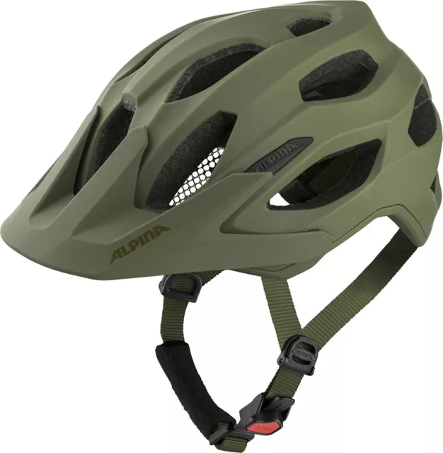 ALPINA Fahrrad Helm Schutzhelm CARAPAX 2.0 Helm 2024 olive matt Skateboard