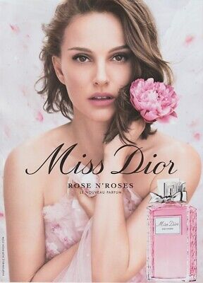 Miss Dior de Christian Dior recto verso Dior Publicité papier glacé 