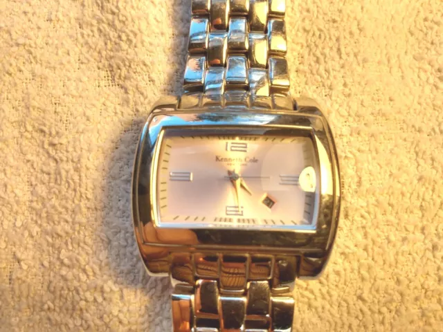 Kenneth Cole New York KC4413 All Stainless Steel Quartz Analog Ladies Watch