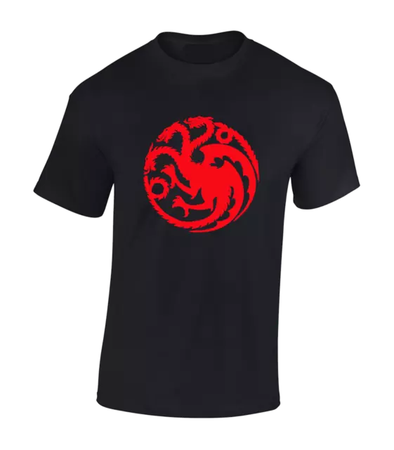 Targaryen House Dragon Mens T Shirt House of Thrones Game of Dragons Cool