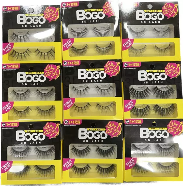 Ebin New York Bogo 3D Lashes Free UK Postage