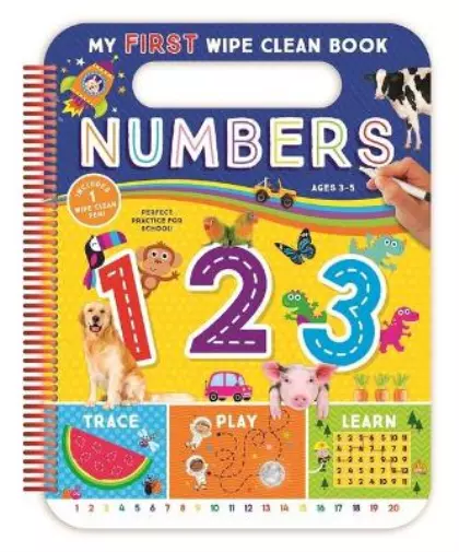 My First Wipe Clean Book: Numbers (Mixed Media Product) My First Wipe-Clean