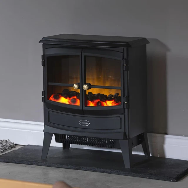 DIMPLEX SPRINGBORNE OPTIFLAME Electric Freestanding Stove, 2kW