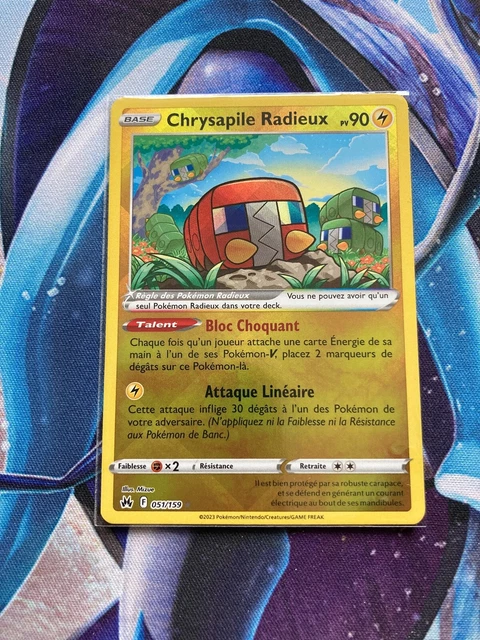Carte Pokémon Chrysapile Radieux 051/159 EB12.5 Zénith Suprême
