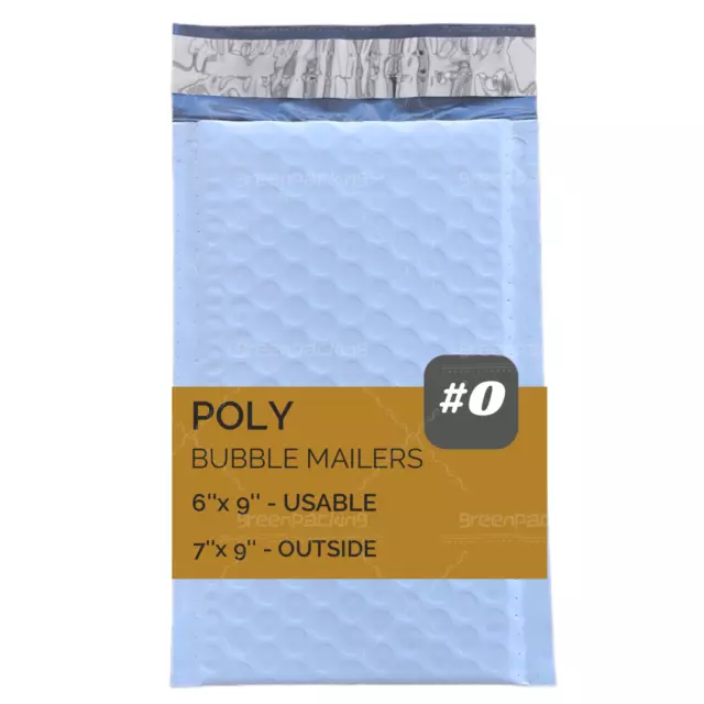 WHOLESALE 📣📣#0 Poly Bubble Mailer 6''x9'' Padded Envelopes Shipping Bags