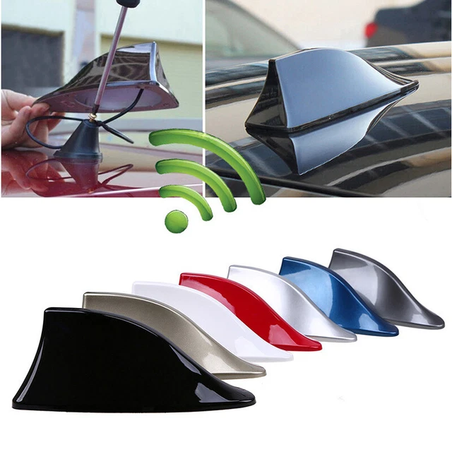 Copertura Antenna Universale Pinna di Squalo Auto Assetto Segnale Radio AM/FM Antenna