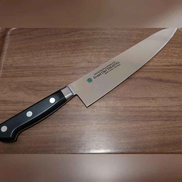 Sakai Takayuki Gyuto 240mm Japanese Kitchen Grand Chef Knife Used