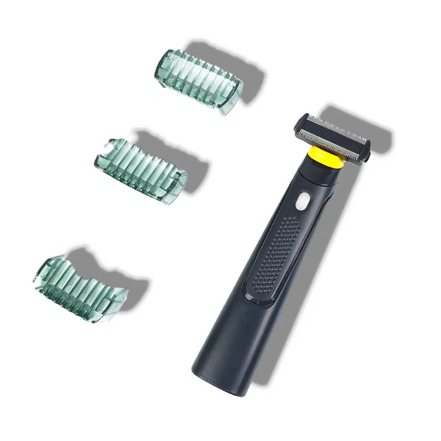 USB RECHARGEABLE WIRELESS Handheld Hair Beard Shaver Trimmer With Brush