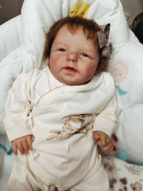 Reborn Baby Doll ( Bébé Reborn Réaliste ) "Mc Kinley" By Bonnie Sieben