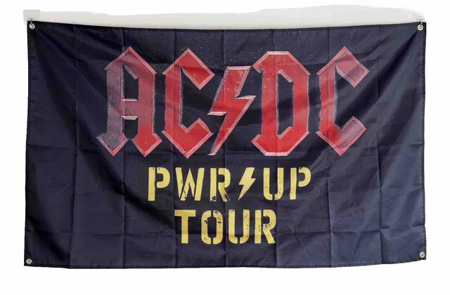 AC/DC POWER UP Tour Flag 2024 Rock Legends Free 48Hr Post £11.99 ...