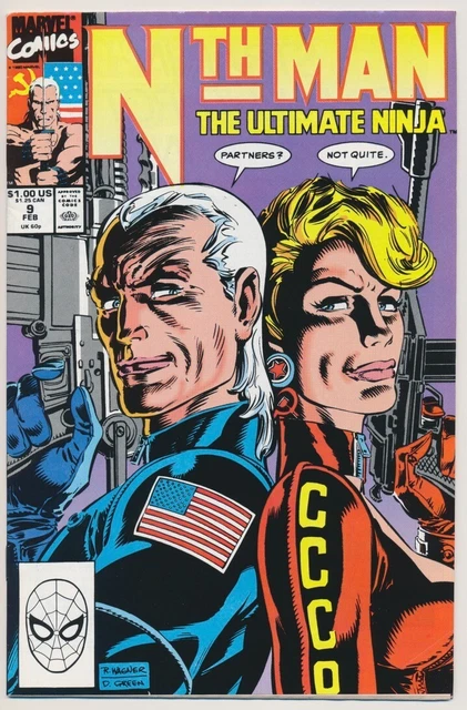 Nth Man #9 Comic Book - Marvel Comics!  The Ultimate Ninja