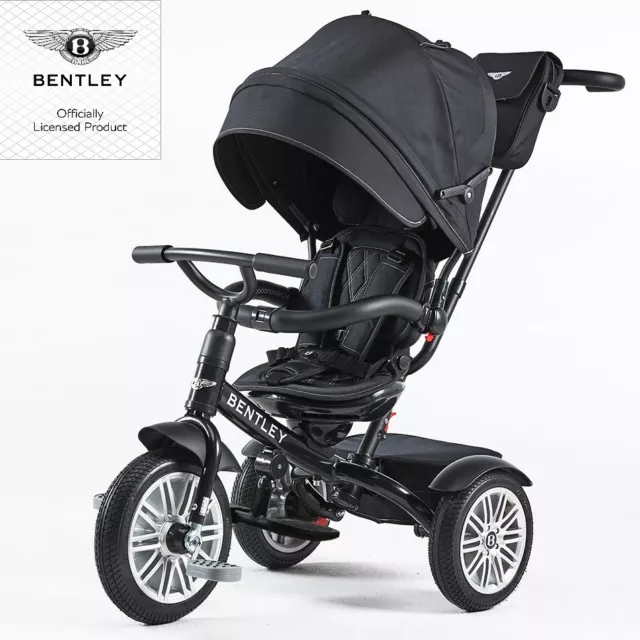 Bentley Trike piano schwarz Kinderwagen Sport Buggy Stroller Tricycle onyx black