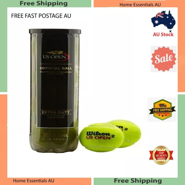 4 Wilson US Open Tennis Balls FREE SHIPPING FROM AUSTRALIA