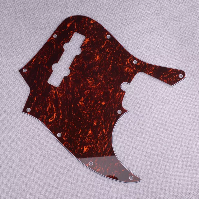 Guitar Pickguard 10 Holes Scratch Plate fit for 4Ply 4 String JB Jazz Bass