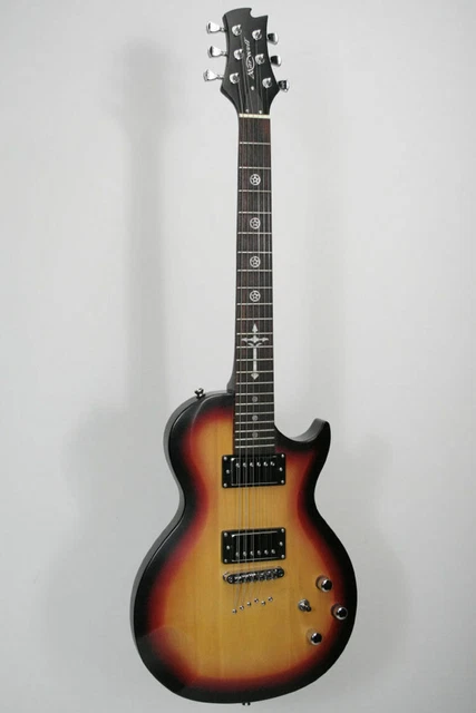 Natella-SBM, E-Gitarre, Korpus: Linde massiv, Hals: Ahorn, MH&PU Wilkinson, sunb