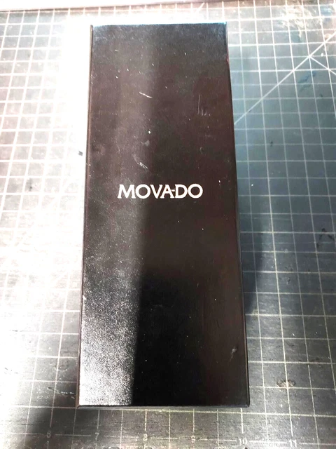 MOVADO Museum Quartz Black Dial Men's Watch Item No. 0690301 new old stock