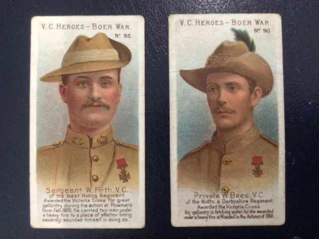 Taddy & Co. - Very Rare Military / Boer War / V.c. Hero Card-Pick Your Card