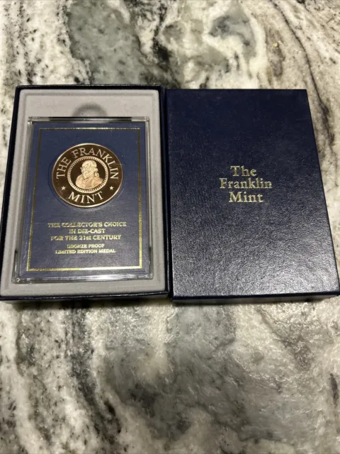 Franklin Mint Collector's Choice Celebrating The Millennium 2000 Limited Coin