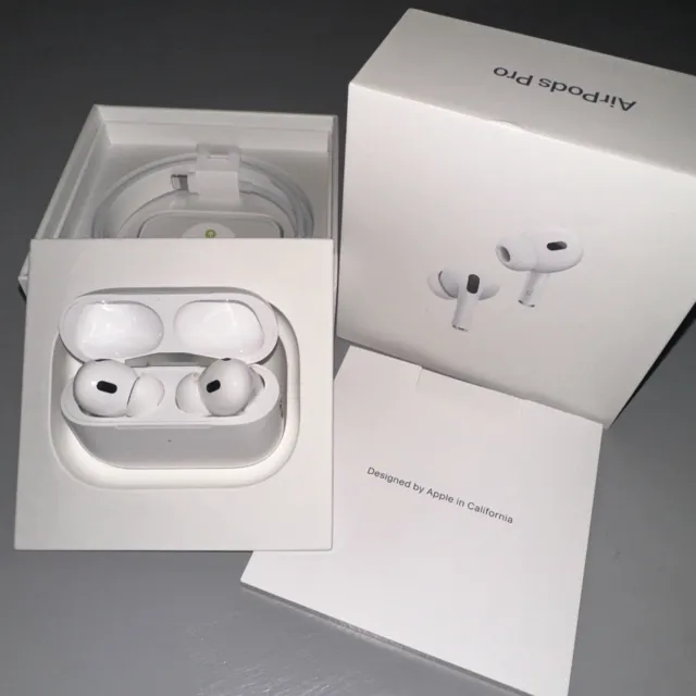 Apple AirPods Pro 2nd Generation with MagSafe Wireless Charging Case (USB‑C)...