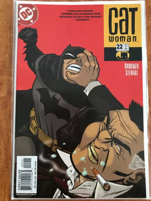 Catwoman #22 Ed Brubaker Dc Comics 2002 Batman - Vf/Nm