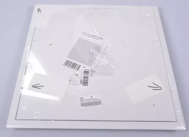 Puerta de revisión chapa de acero blanca con pargo de caballos 40x40cm compuerta de revisión /1