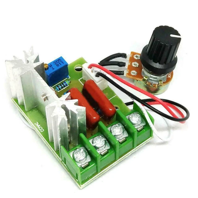 AC 220V 2000W Dimmer Motor Speed Controller Electronic Regulator Module G0P3