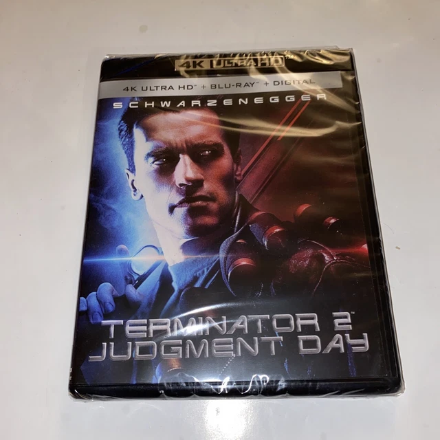 TERMINATOR 2: JUDGMENT Day 4K Ultra HD + Blu-ray + Digital NEW & SEALED ...