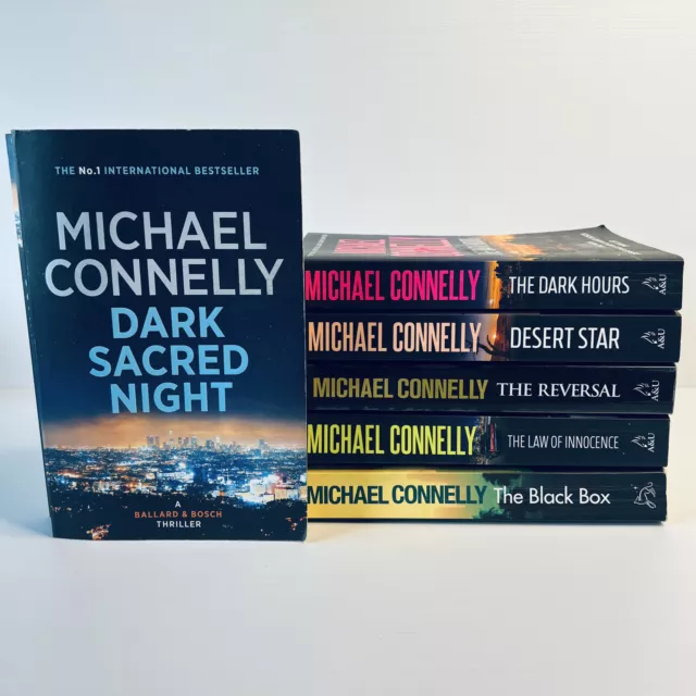6 x Michael Connelly Thriller Paperback Bundle: Bosch, Ballard and Haller Series