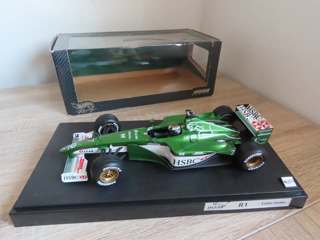 HOT WHEELS 1/43 Scale Diecast 26752 JAGUAR R1 EDDIE IRVINE