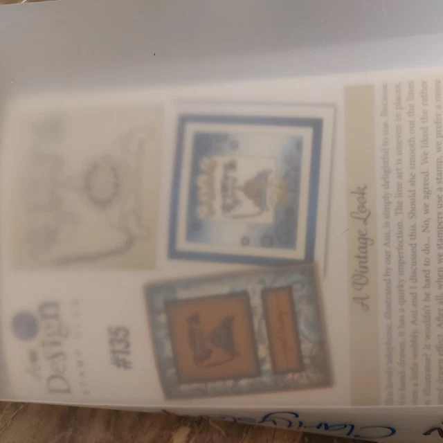 Konvolut mit 14 Clarity New Design Club Briefmarken und Inspirationen Nummern 135 bis 148