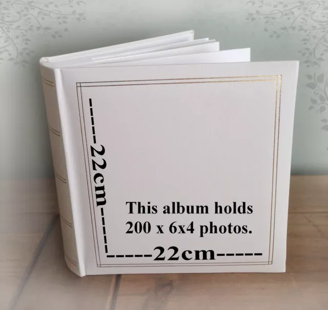 Personalised large photo album, 200 x 6x4" photos, 40th birthday memories gift 2