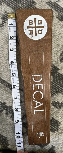 Barrelhouse Brewing BHBC - Special Release  Beer Tap Handle - Paso Robles CA