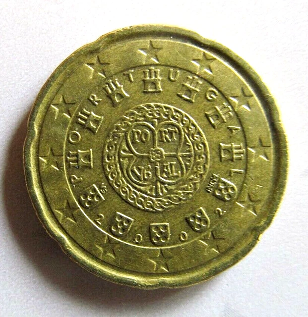 PIECE 20 cent euro PORTUGAL 2002