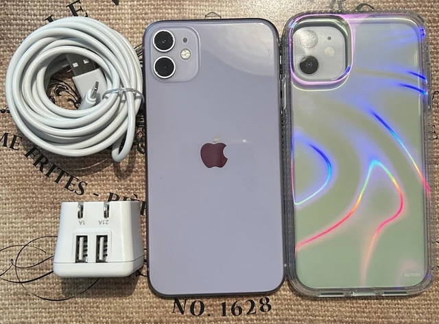 100%) IPHONE 11 64GB-Great Con+Accessories. $239.99