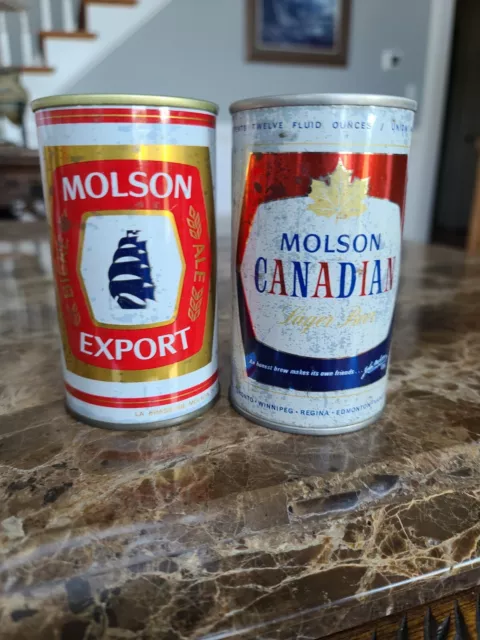 Molson Canadian 2015 Stanley Cup Playoffs 24 Oz Beer Can 🍺 Empty