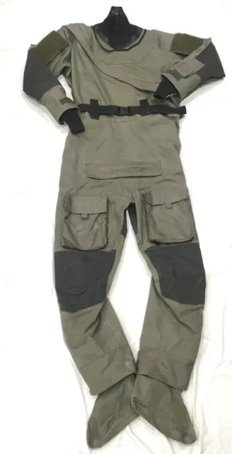 Genuine RAF UKSF SAS Olive Green Typhoon GoreTex Combat Suit Med #4977